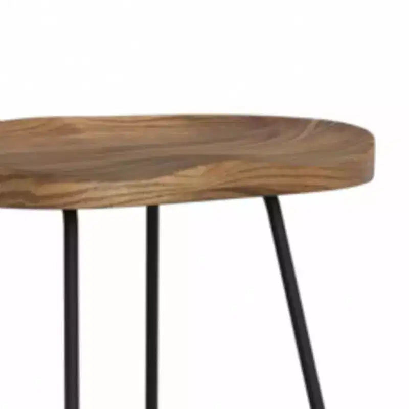 Set of 2 Leemington Saddle Barstools - WyndenHall