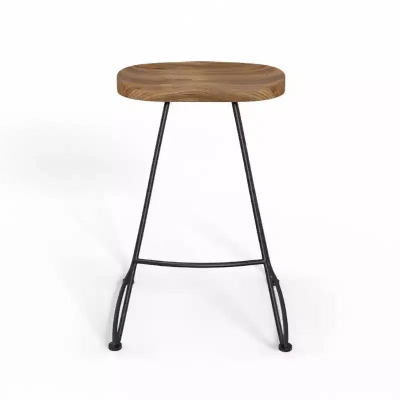Set of 2 Leemington Saddle Barstools - WyndenHall