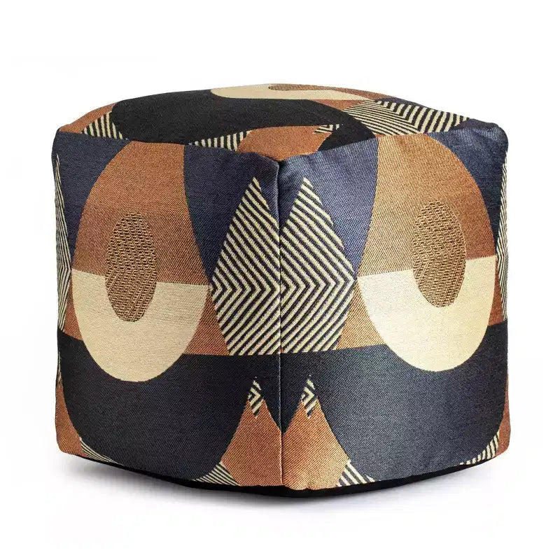 Martinique Indoor/Outdoor Pouf - Anji Mountain