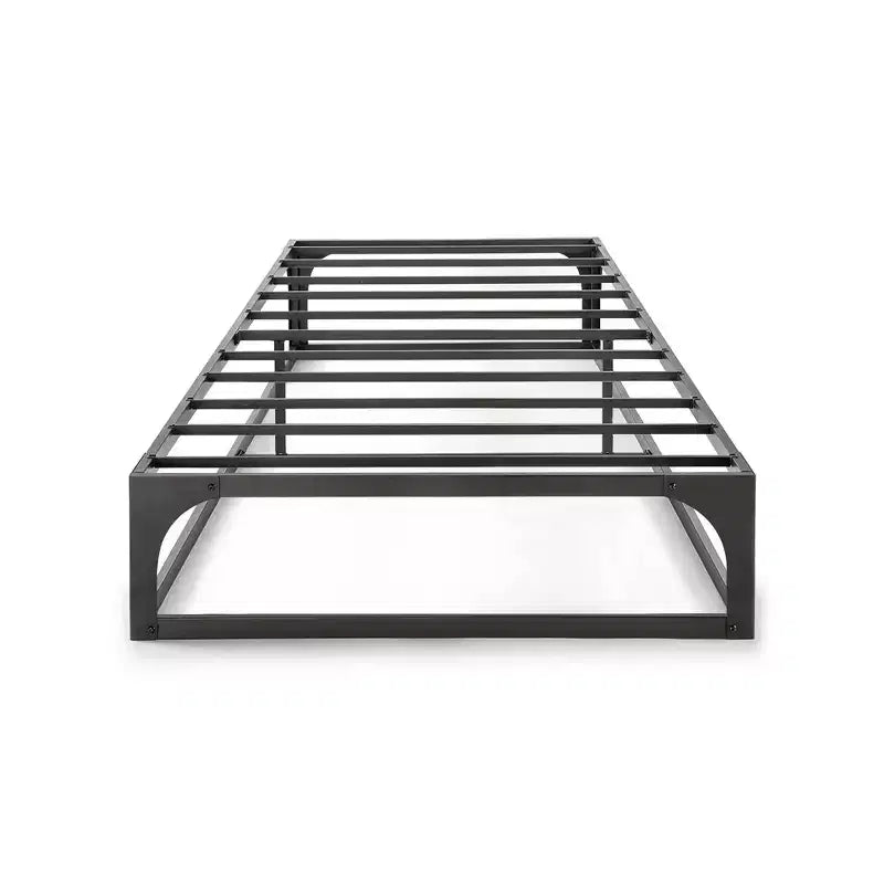12 Metal Hinged Corner Platform Bed Frame - Mellow