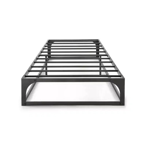 12 Metal Hinged Corner Platform Bed Frame - Mellow
