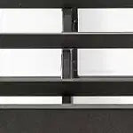12 Metal Hinged Corner Platform Bed Frame - Mellow