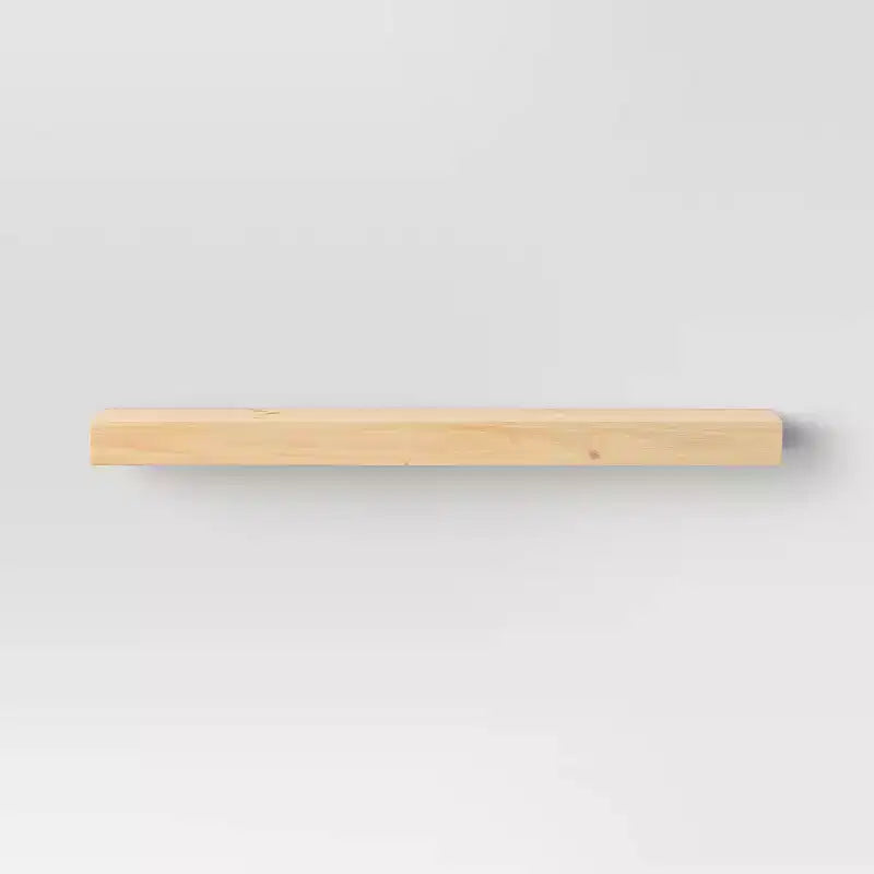 36 Floating Wood Shelf - Threshold
