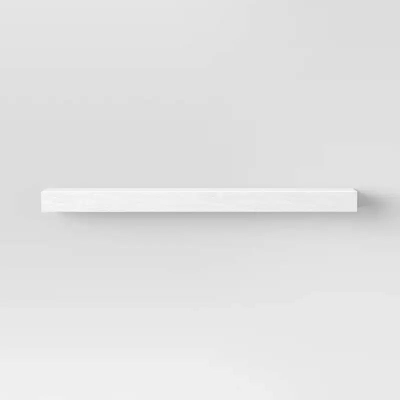 36 Floating Wood Shelf - Threshold