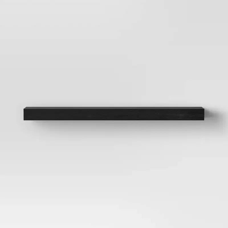 36 Floating Wood Shelf - Threshold