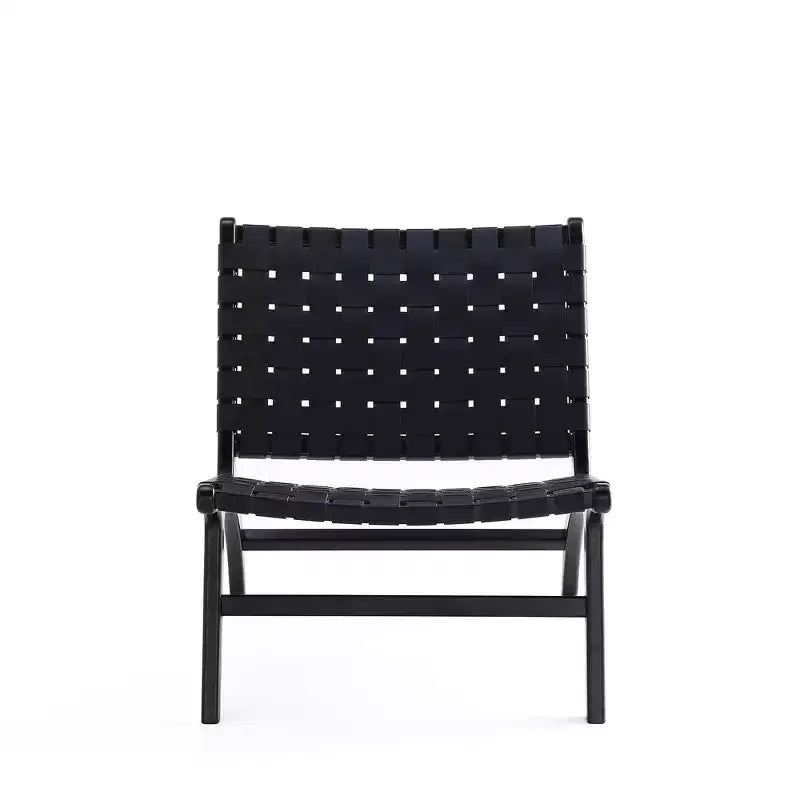 Maintenon Leatherette Accent Chair - Manhattan Comfort