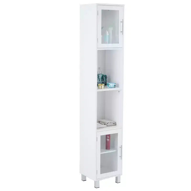 Costway 71 Bathroom Tall Tower Storage Cabinet Organizer Display Shelves Bedroom