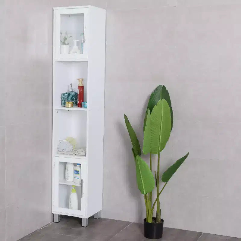 Costway 71 Bathroom Tall Tower Storage Cabinet Organizer Display Shelves Bedroom