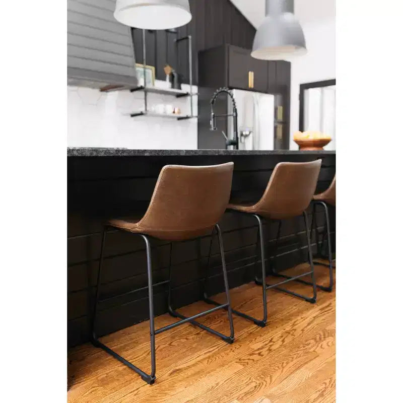 Centiar Upholstered Counter Height Barstool - Signature Design by Ashley