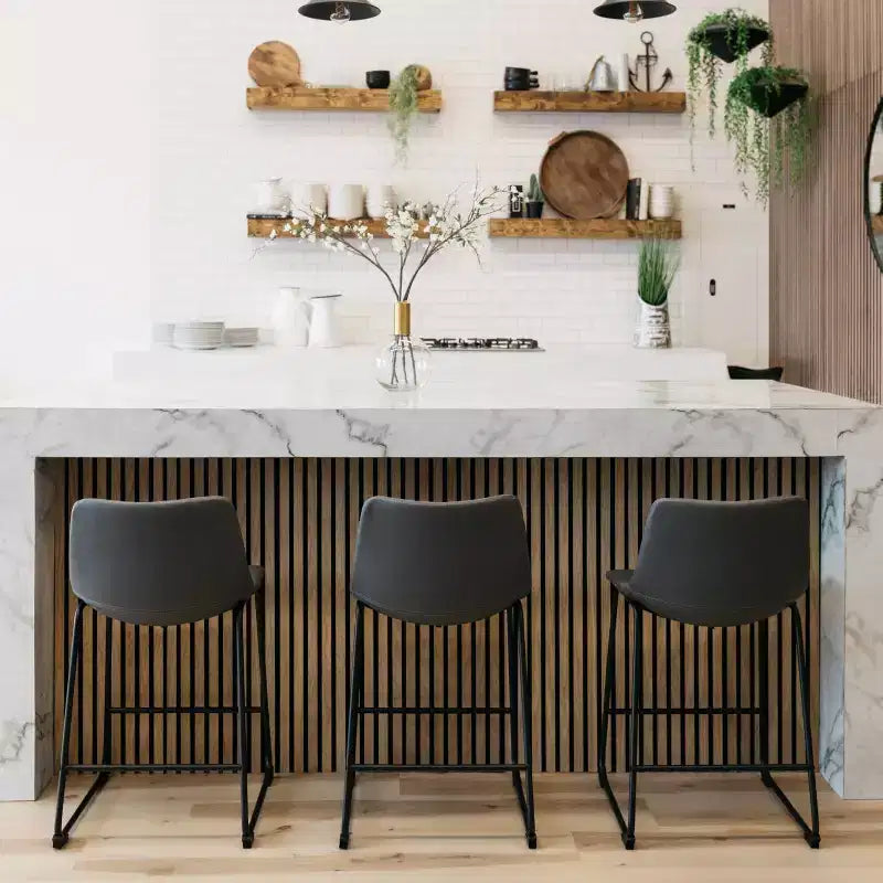 Centiar Upholstered Counter Height Barstool - Signature Design by Ashley