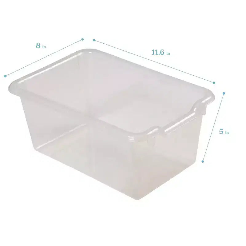 ECR4Kids Streamline 10-Section Hanging Coat Locker with 10 Scoop Front Bins, Cubby Storage