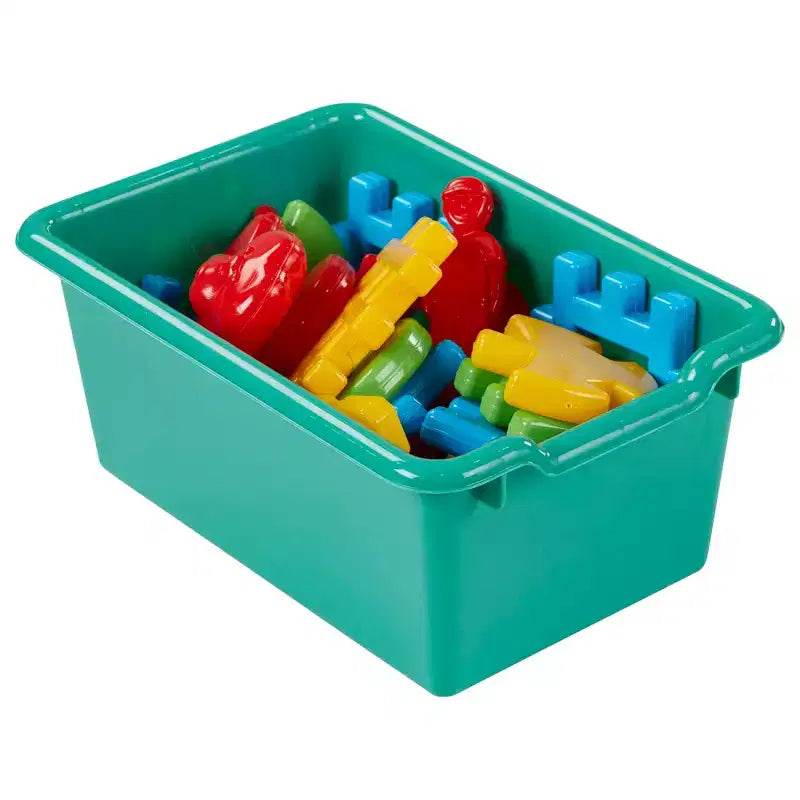 ECR4Kids Streamline 10-Section Hanging Coat Locker with 10 Scoop Front Bins, Cubby Storage