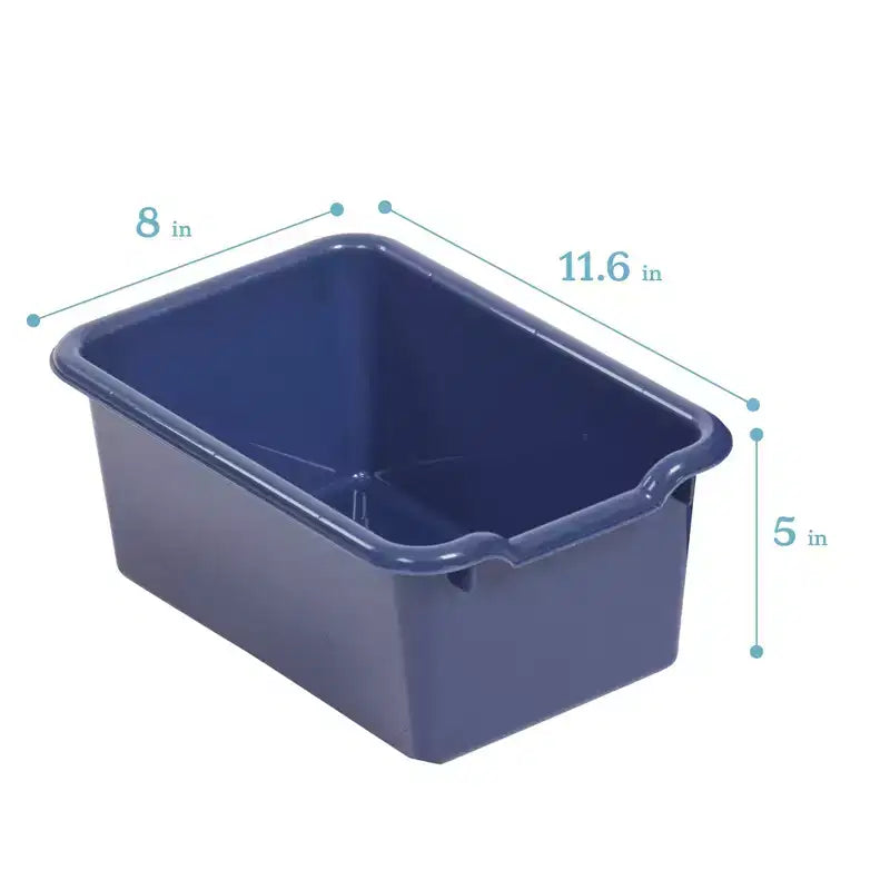 ECR4Kids Streamline 10-Section Hanging Coat Locker with 10 Scoop Front Bins, Cubby Storage