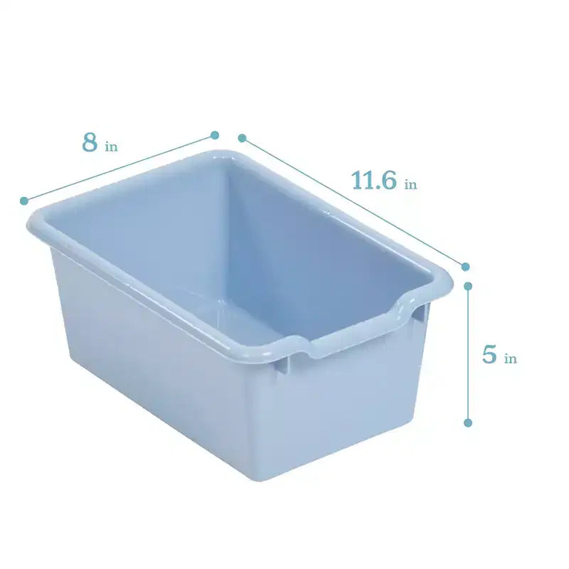 ECR4Kids Streamline 10-Section Hanging Coat Locker with 10 Scoop Front Bins, Cubby Storage