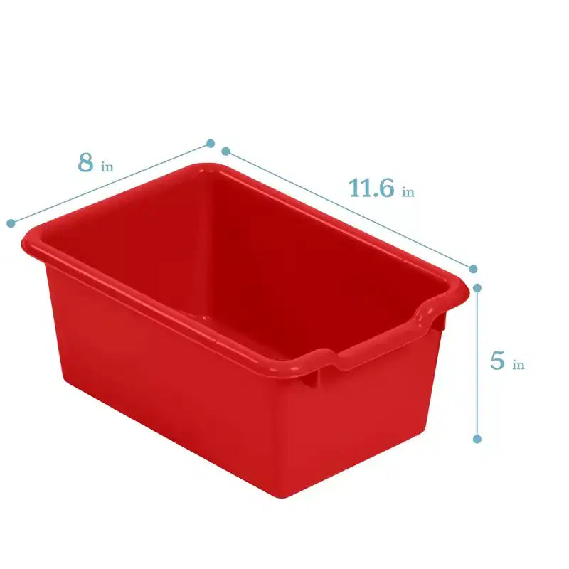 ECR4Kids Streamline 10-Section Hanging Coat Locker with 10 Scoop Front Bins, Cubby Storage
