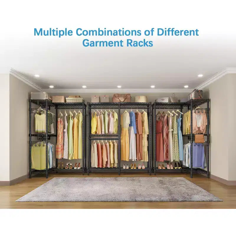 VIPEK V4 Garment Rack Bedroom Armoires Compact Freestanding Closet Storage Organizer