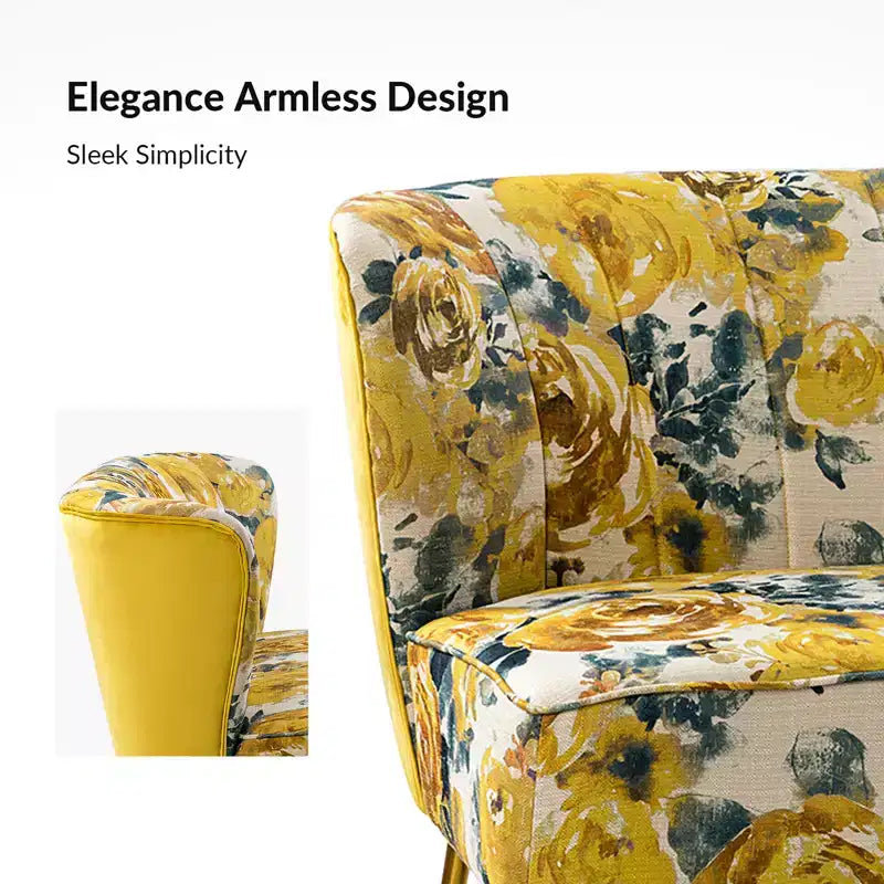 Trento 47 Contemporary Loveseat with Floral Patterns| ART OF LIVING DESIGNS