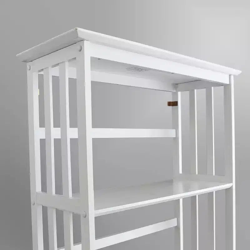63 5 Tier Mission Style Bookcase - Flora Home