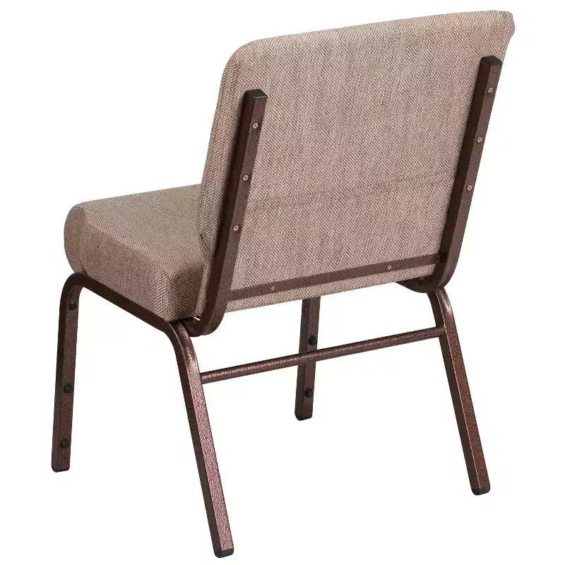 Emma and Oliver 4 Pack 21''W Stacking Church Chair