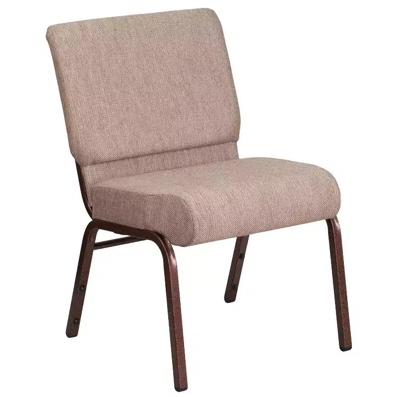 Emma and Oliver 4 Pack 21''W Stacking Church Chair