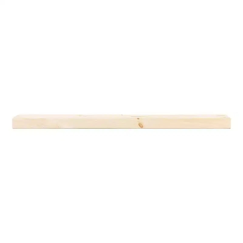 Modern Ember Vara Wood Mantel Shelf - Features Knots and Natural Distresssing