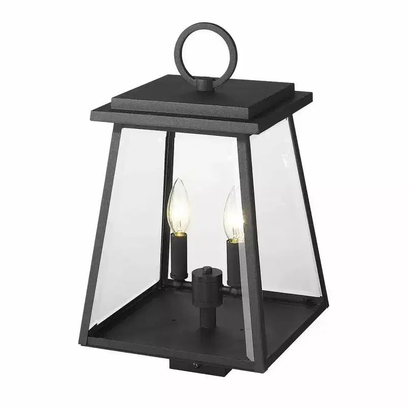 2 - Lampadaire lumineux en noir