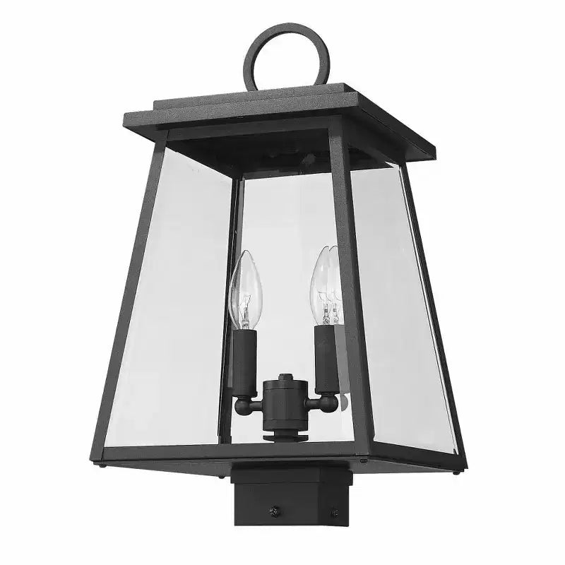 2 - Lampadaire lumineux en noir