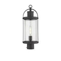 Z-Lite Roundhouse 1 - Light Lantern in Black