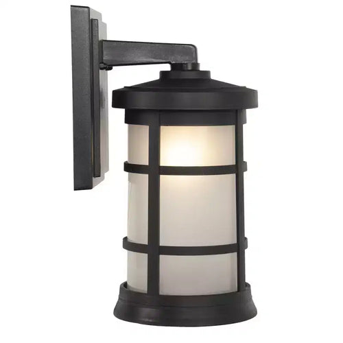 1 - Applique murale Light en noir texturé