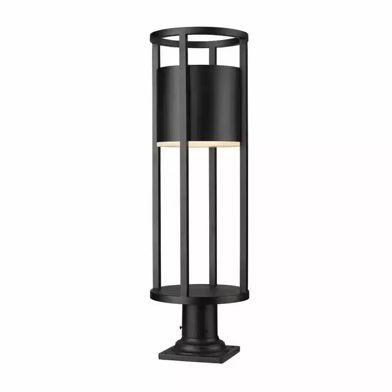 Z-Lite Luca 1 - Light Lantern in Black