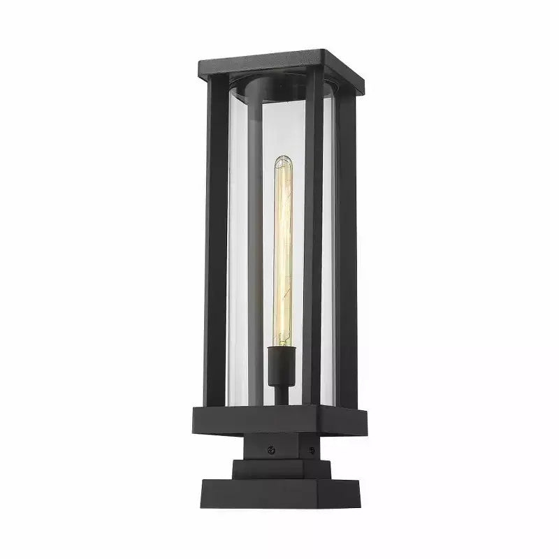 Z-Lite Glenwood 1 - Light Lantern in Black