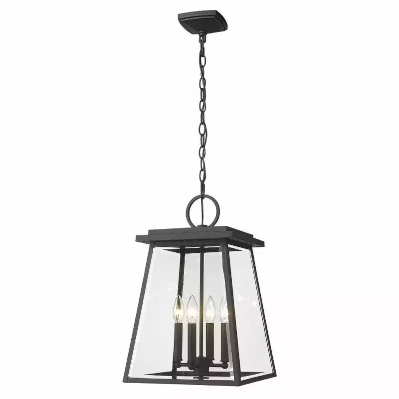 Z-Lite Broughton 4 - Light Pendant in Black