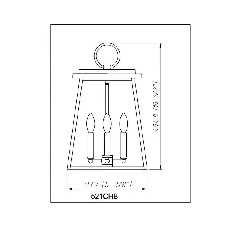 4 - Suspension Luminaire Noir