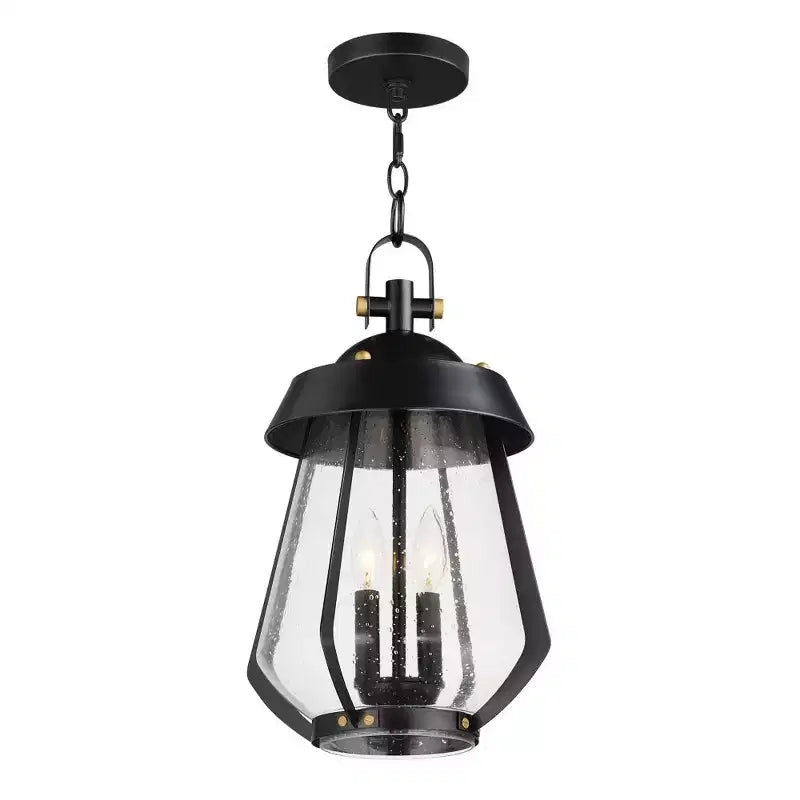 Maxim Lighting Mariner 2 - Light Pendant in Black/Antique Brass