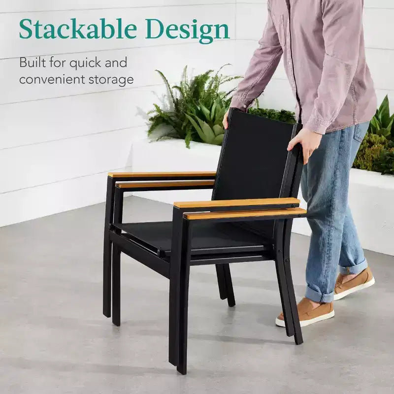 Chaises de salle à manger et d'appoint avec accoudoirs