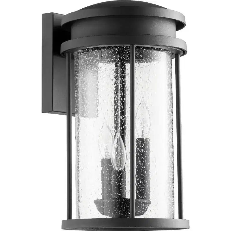 Quorum Lighting Hadley 3 - Light Wall Light in Noir